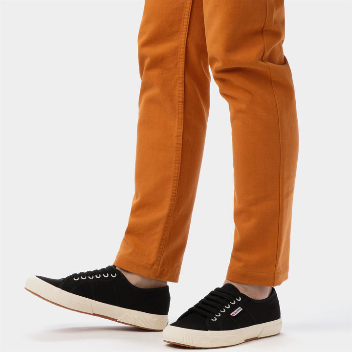 Sneakers Classiche Unisex Colore Nero con Tomaia in Cotone 6