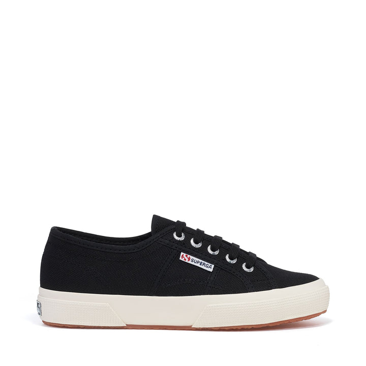 Sneakers Classiche Unisex Colore Nero con Tomaia in Cotone 1