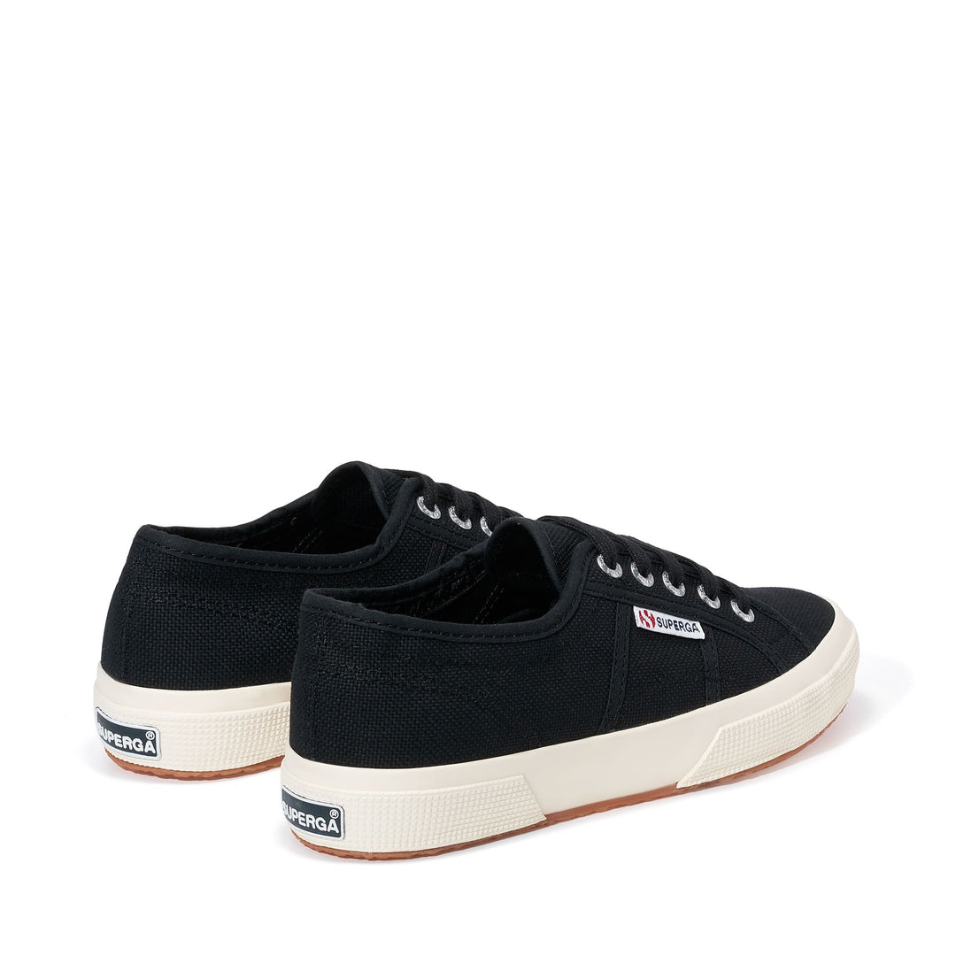 Sneakers Classiche Unisex Colore Nero con Tomaia in Cotone main