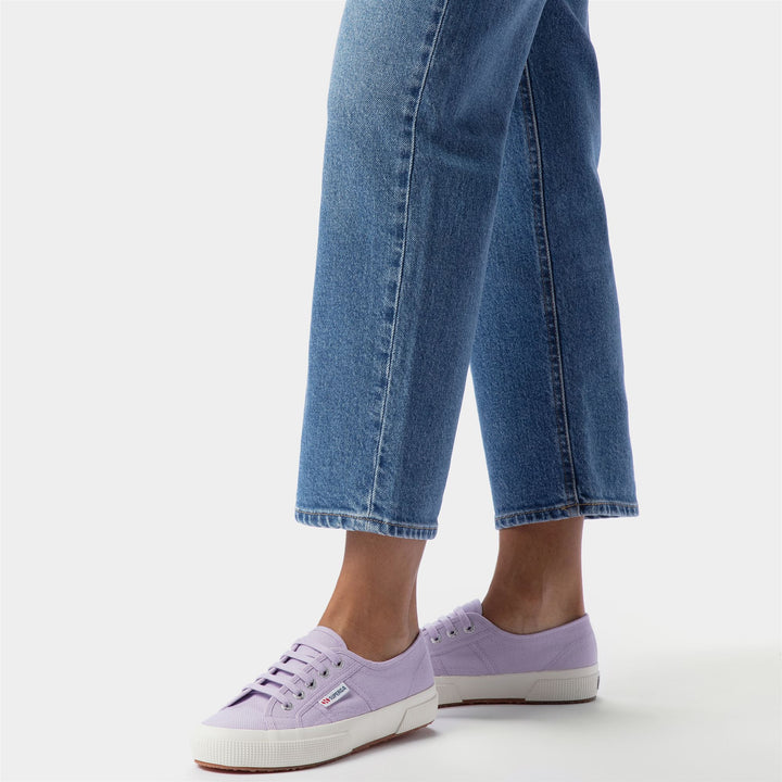 Baskets classiques violettes unisexes avec tige en coton 6