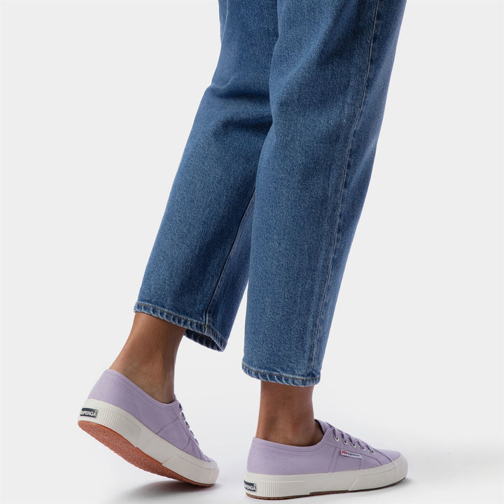 Baskets classiques violettes unisexes avec tige en coton 7