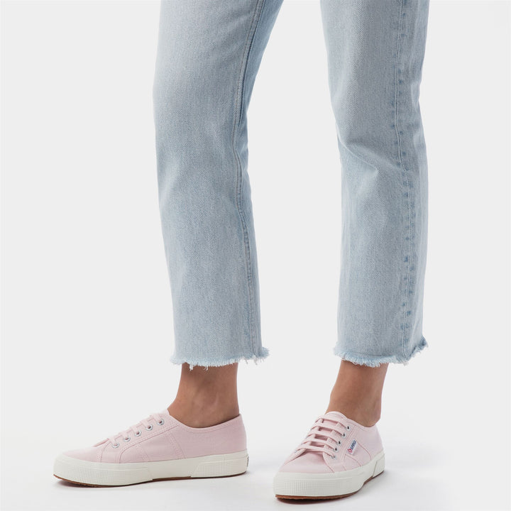 Classic Unisex Sneakers in Pink with Cotton Upper 6