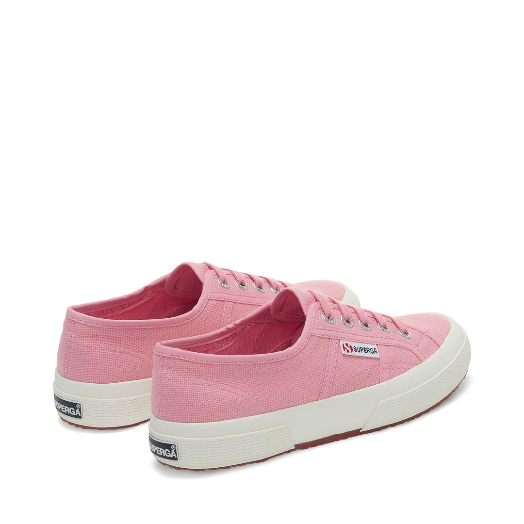 Sneakers Classiche Unisex Colore Rosa con Tomaia in Cotone main