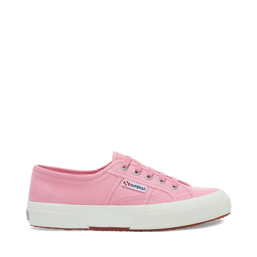 Baskets classiques unisexes roses avec tige en coton 01