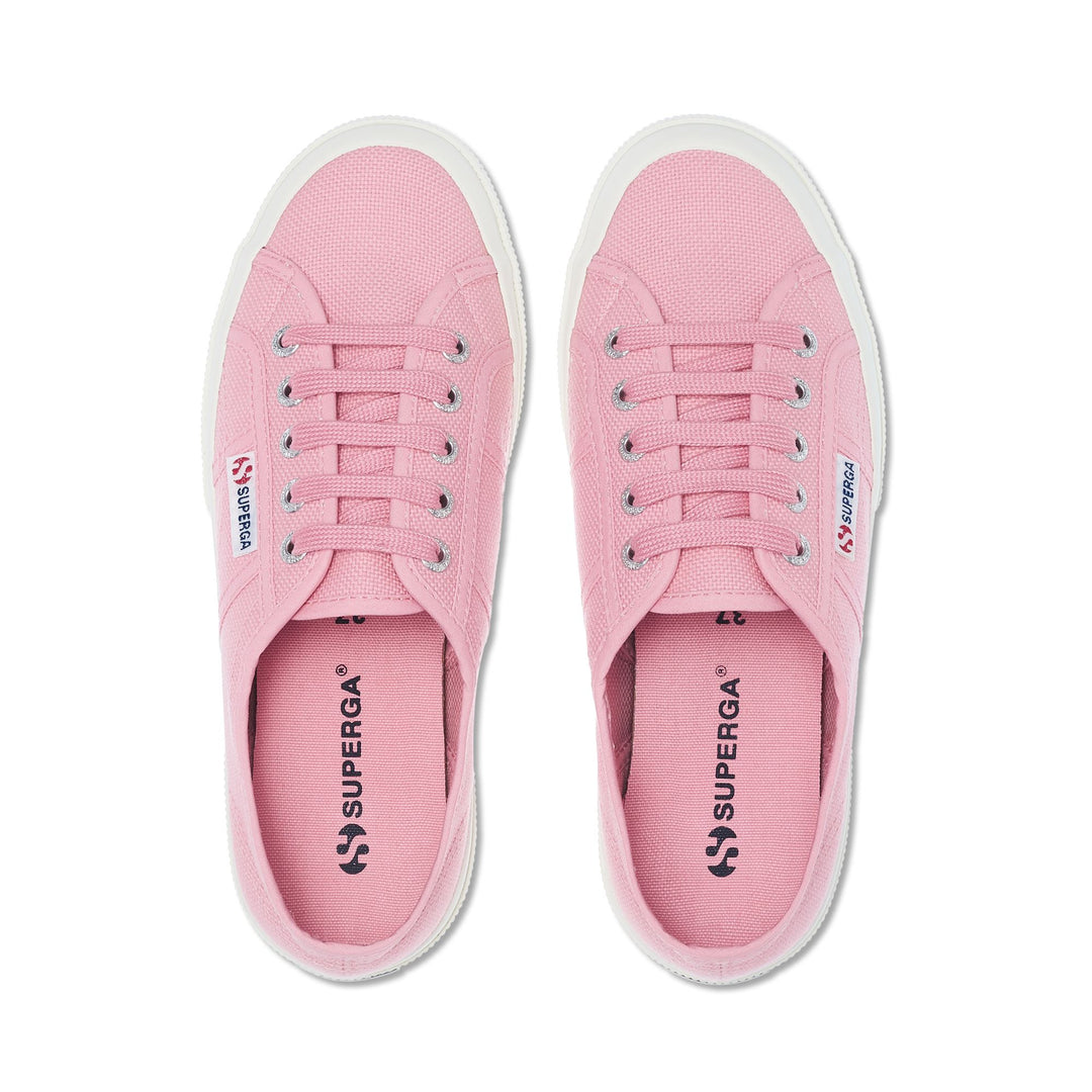 Sneakers Classiche Unisex Colore Rosa con Tomaia in Cotone main