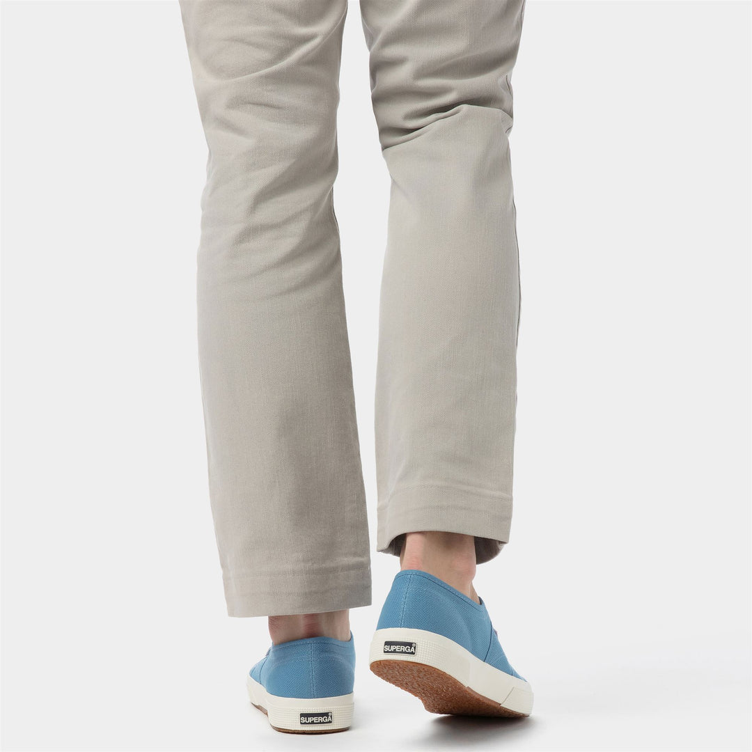 Unisex Classic Blue Sneakers with Cotton Upper main