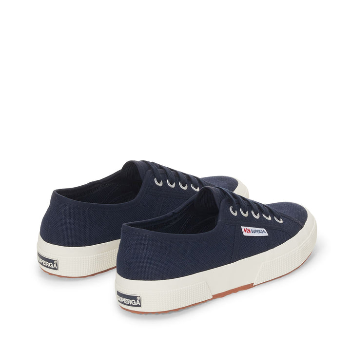 Sneakers classiche unisex blu navy con tomaia in cotone 3