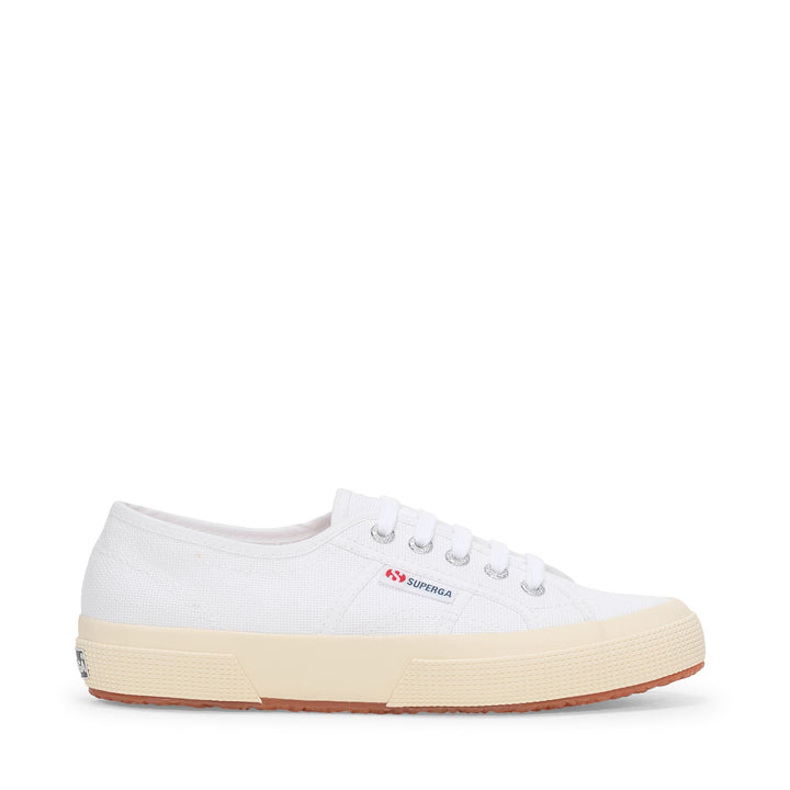 Zapatillas clásicas unisex blancas con parte superior de algodón 1