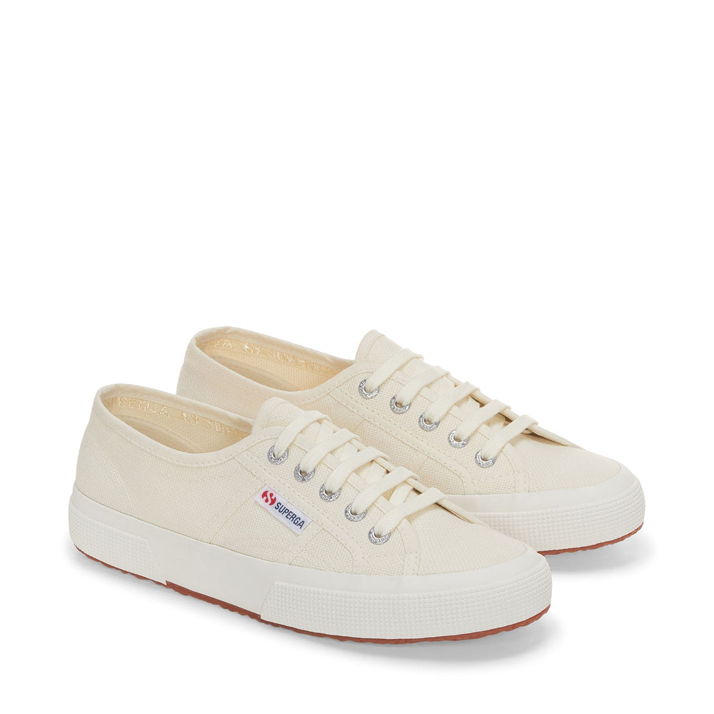 Classic Unisex Sneakers in Beige with Cotton Upper 02