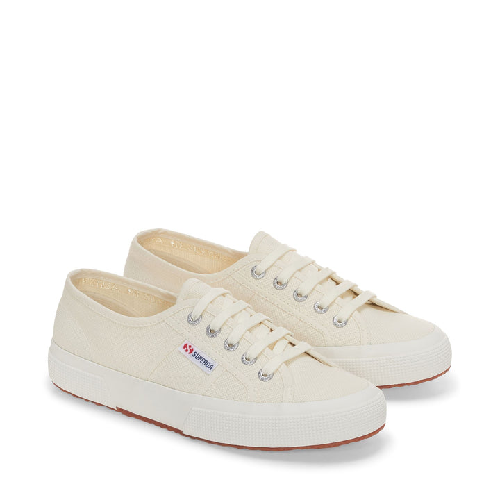 Classic Unisex Sneakers in Beige with Cotton Upper 2