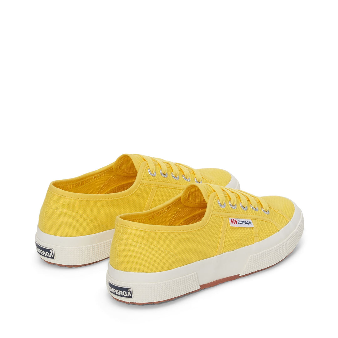 Sneakers Classiche Unisex Colore Giallo con Tomaia in Cotone main