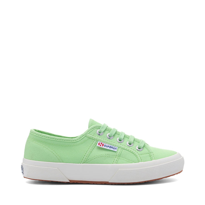 Klassische grüne Unisex-Sneaker mit Obermaterial aus Baumwolle 1