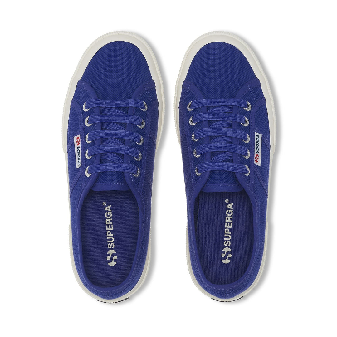 Sneakers Classiche Unisex Colore Blu con Tomaia in Cotone main