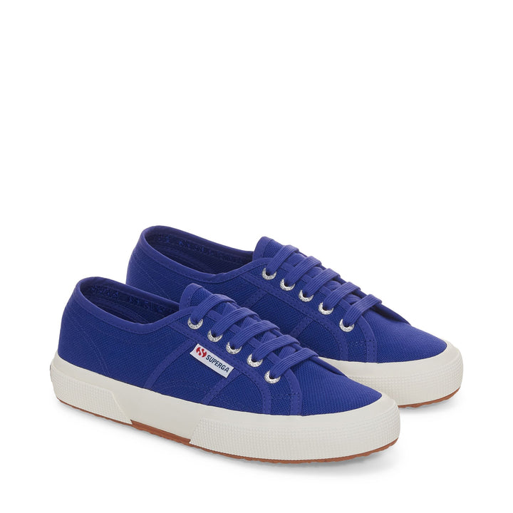 Sneakers Classiche Unisex Colore Blu con Tomaia in Cotone 2