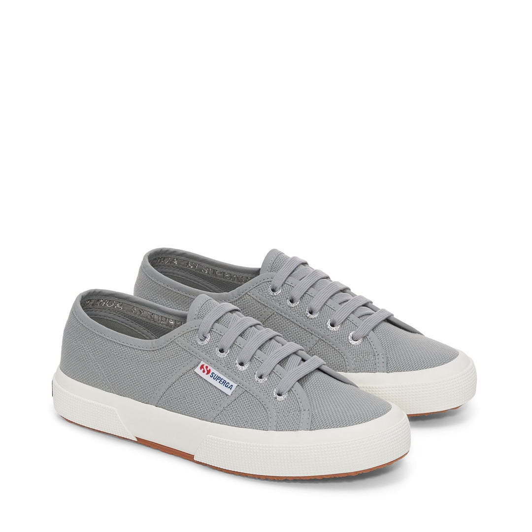 Sneakers Classiche Unisex Colore Grigio con Tomaia in Cotone main