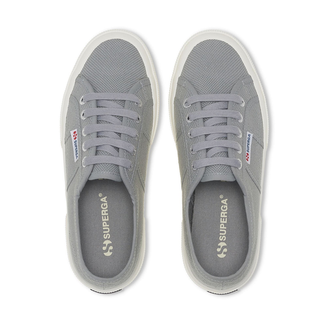 Sneakers Classiche Unisex Colore Grigio con Tomaia in Cotone main
