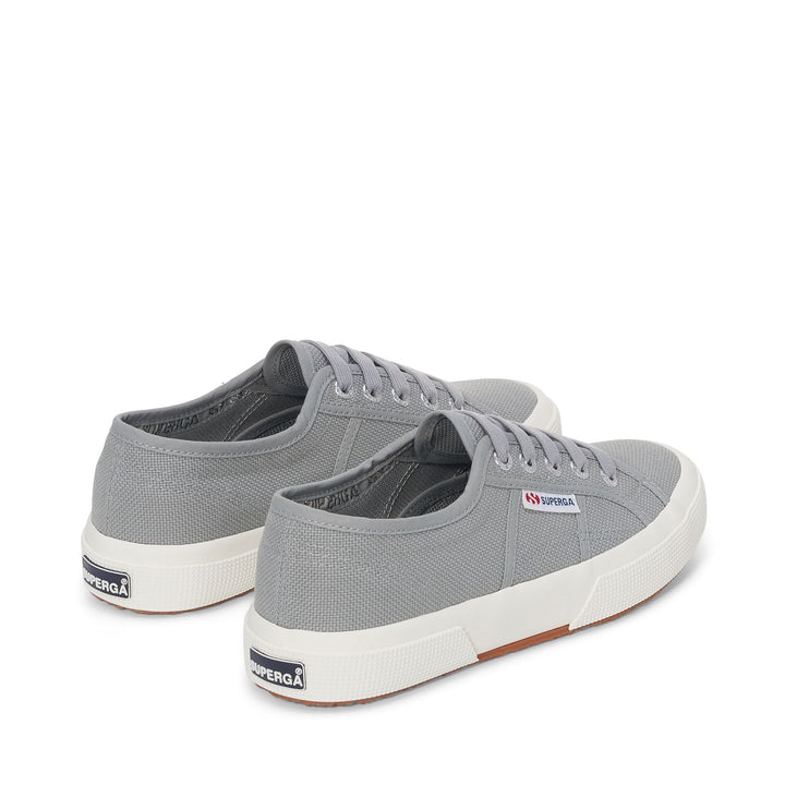 Sneakers Classiche Unisex Colore Grigio con Tomaia in Cotone 3