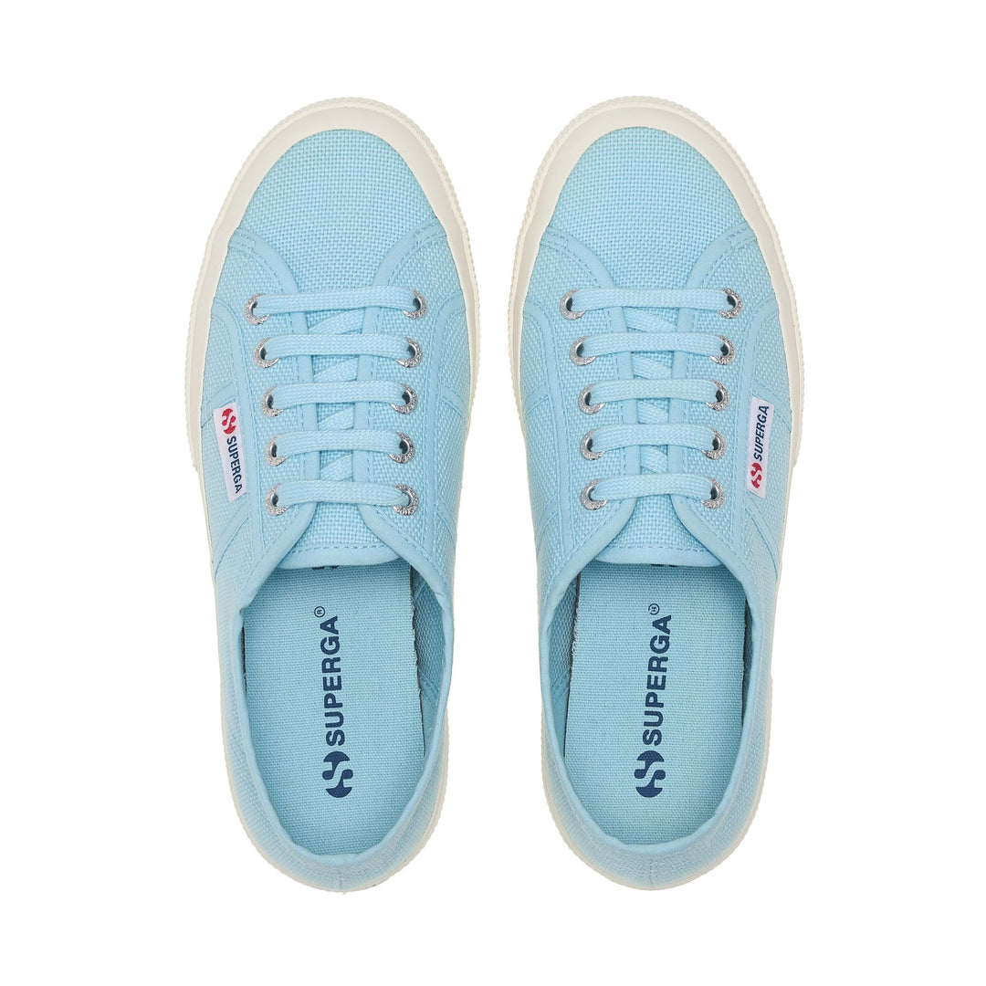 Sneakers Classiche Unisex Colore Azzurro con Tomaia in Cotone main