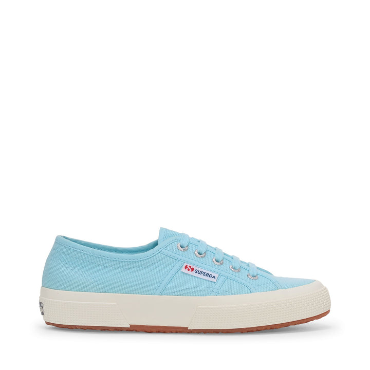 Sneakers Classiche Unisex Colore Azzurro con Tomaia in Cotone 1