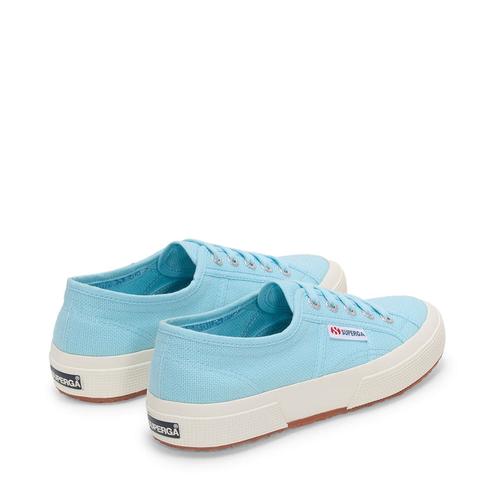 Sneakers Classiche Unisex Colore Azzurro con Tomaia in Cotone 3