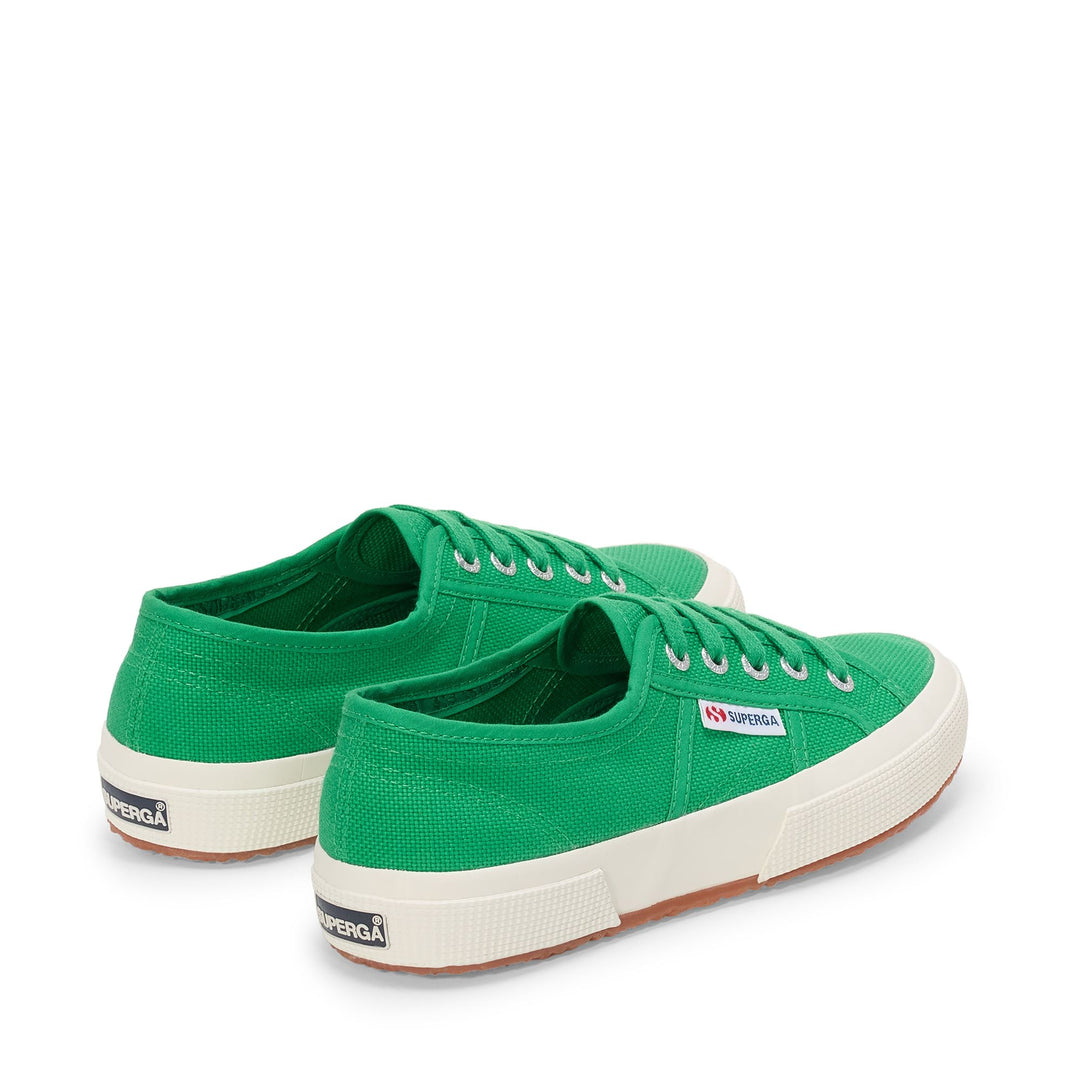 Sneakers classiche unisex verdi con tomaia in cotone main