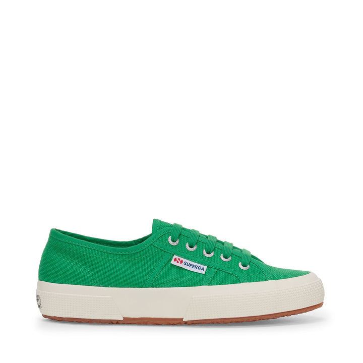 Sneakers classiche unisex verdi con tomaia in cotone 1