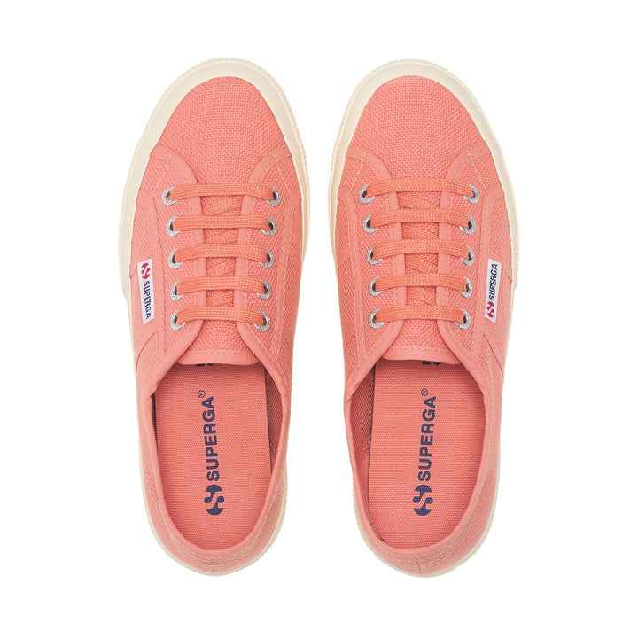 Sneakers Classiche Unisex Colore Arancione con Tomaia in Cotone 4