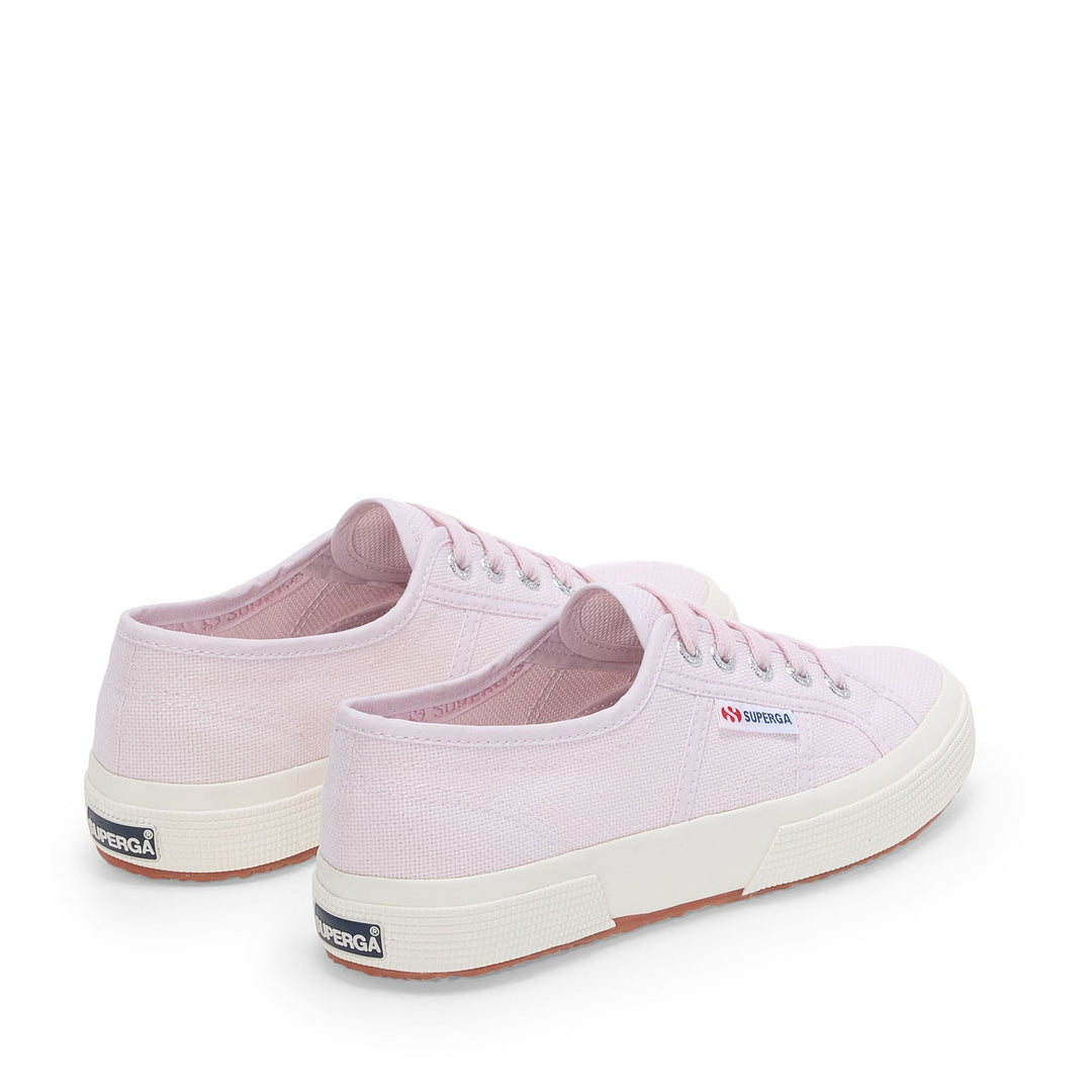 Klassische Unisex-Sneaker in Violett mit Baumwoll-Obermaterial main