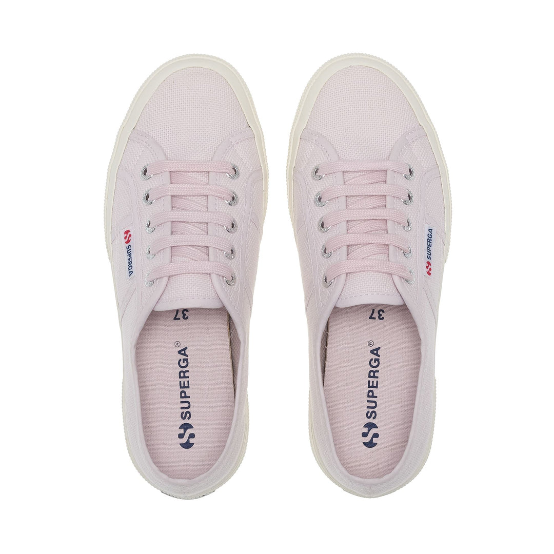 Klassische Unisex-Sneaker in Violett mit Baumwoll-Obermaterial main