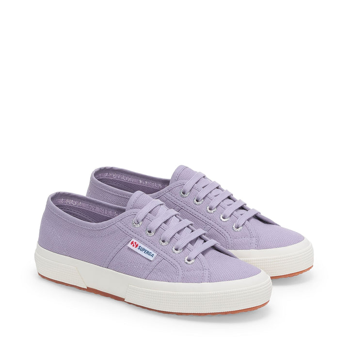 Zapatillas clásicas unisex violetas con parte superior de algodón 2