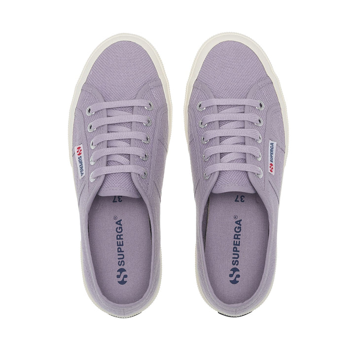 Zapatillas clásicas unisex violetas con parte superior de algodón 4