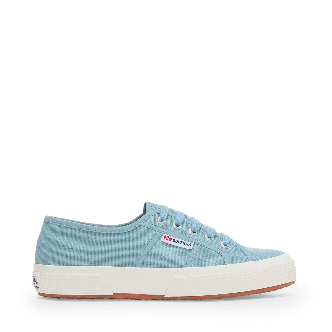Sneakers classiche unisex blu con tomaia in cotone 01