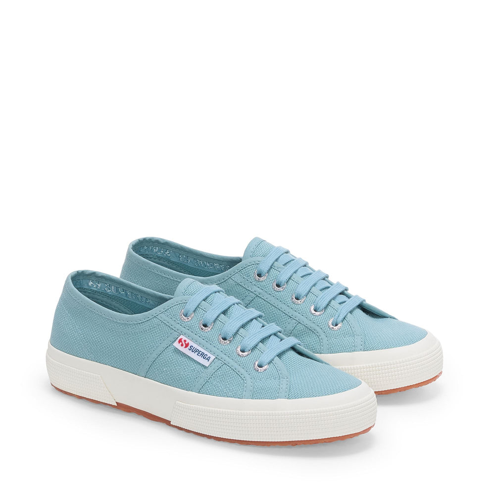 Sneakers classiche unisex blu con tomaia in cotone 02