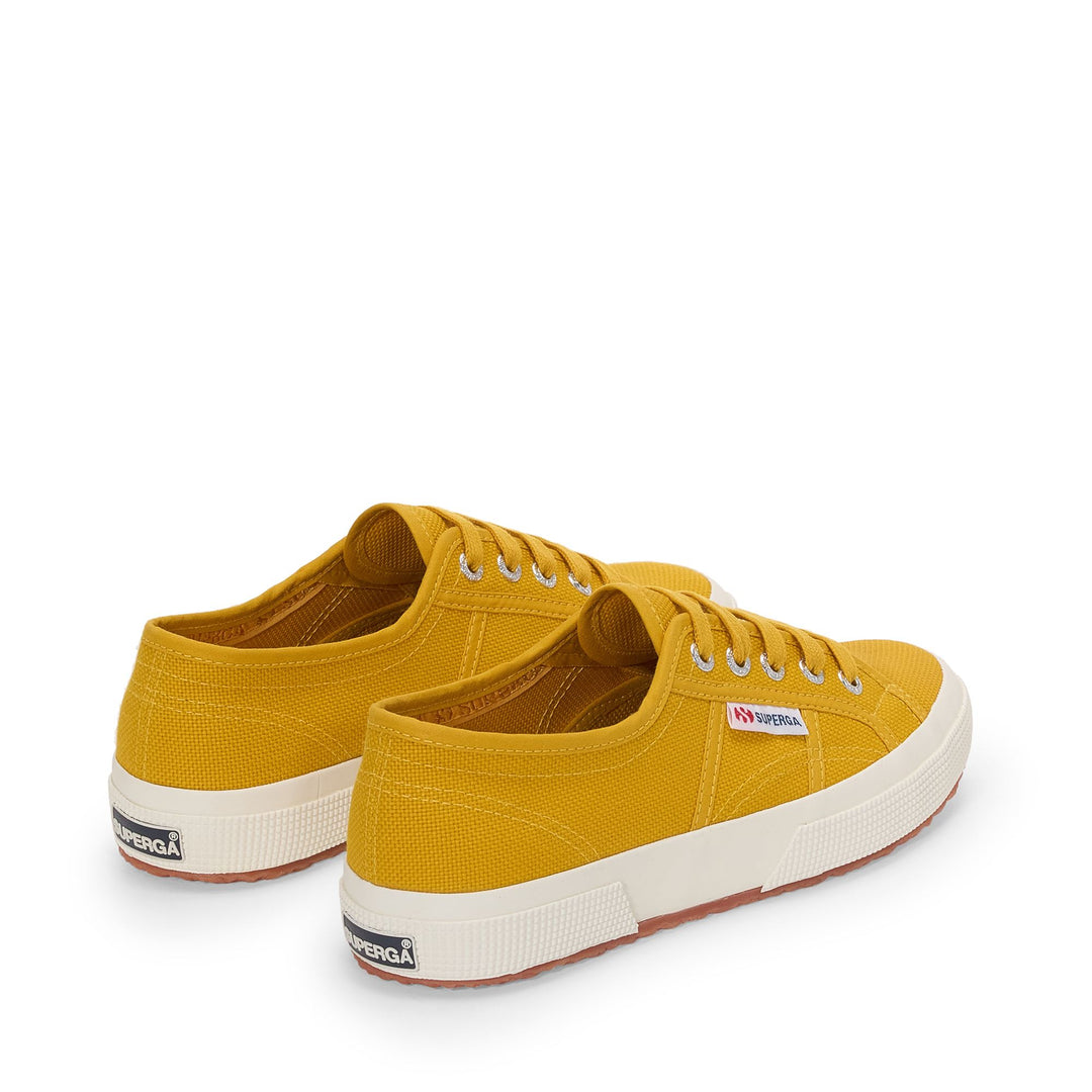 Zapatillas clásicas unisex amarillas con parte superior de algodón main