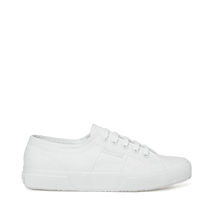 Classic Unisex Sneakers in White with Cotton Upper 1