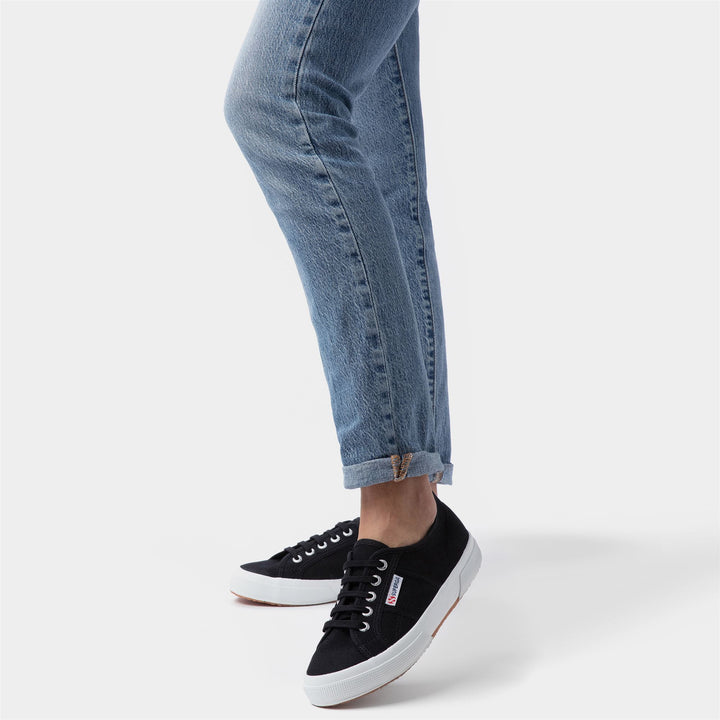 Zapatillas Clásicas Unisex en Negro con Parte Superior de Algodón 6