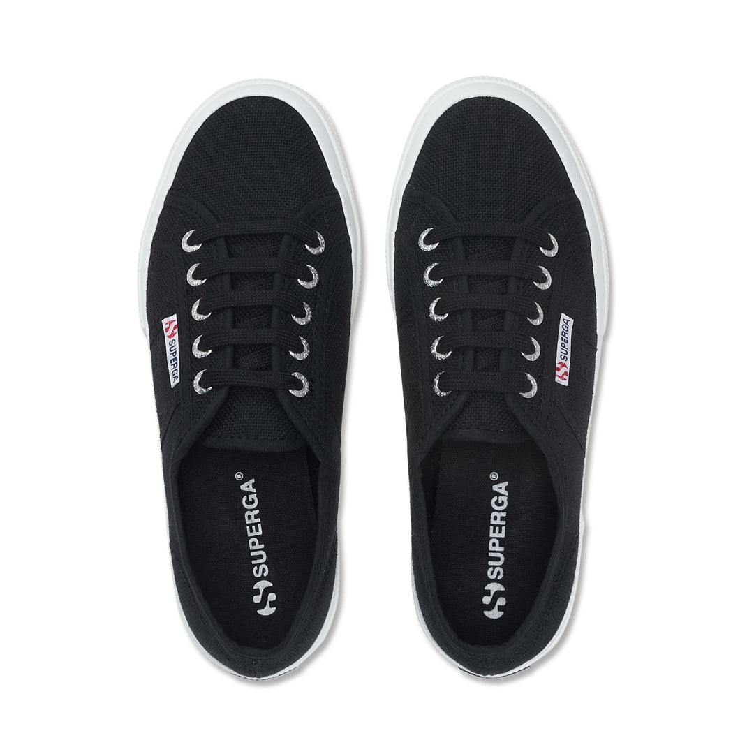 Zapatillas Clásicas Unisex en Negro con Parte Superior de Algodón main