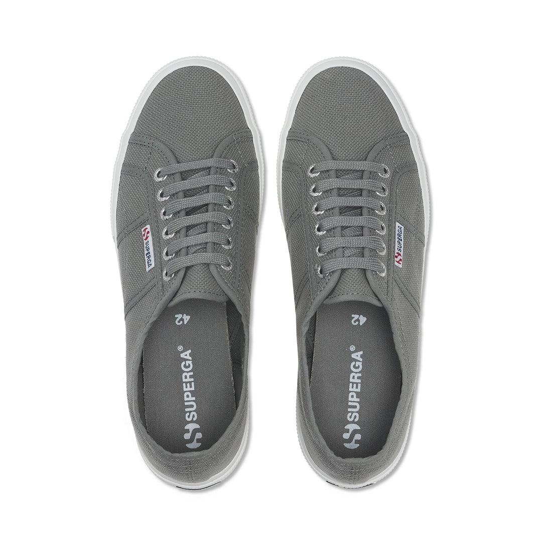 Zapatillas Clásicas Unisex en Gris con Parte Superior de Algodón main