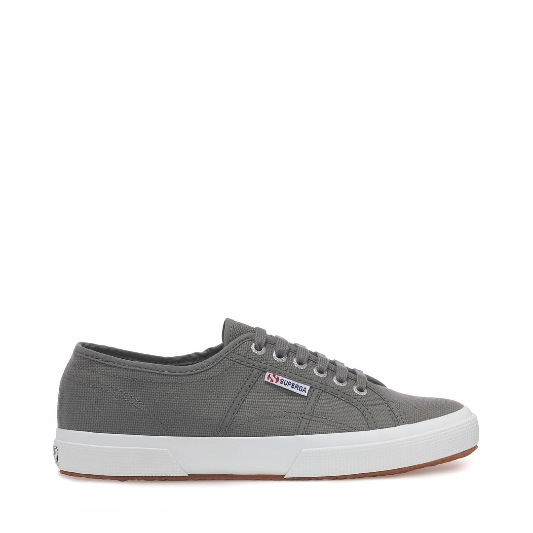 Baskets classiques unisexes grises avec tige en coton 01