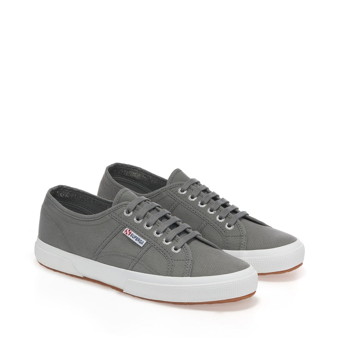 Zapatillas Clásicas Unisex en Gris con Parte Superior de Algodón main