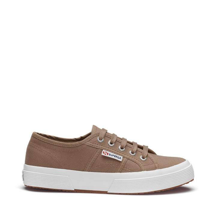 Klassische braune Unisex-Sneaker mit Obermaterial aus Baumwolle 1