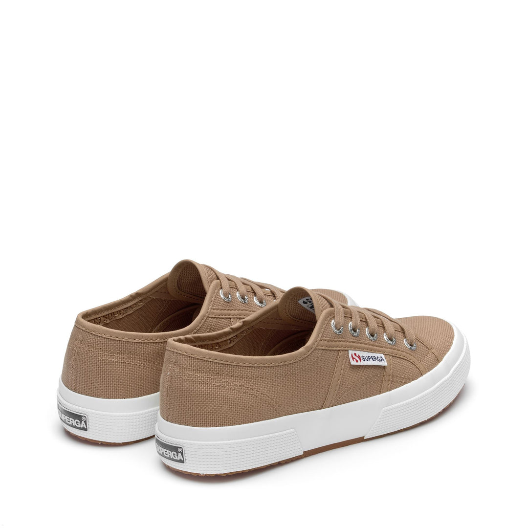 Klassische braune Unisex-Sneaker mit Obermaterial aus Baumwolle main