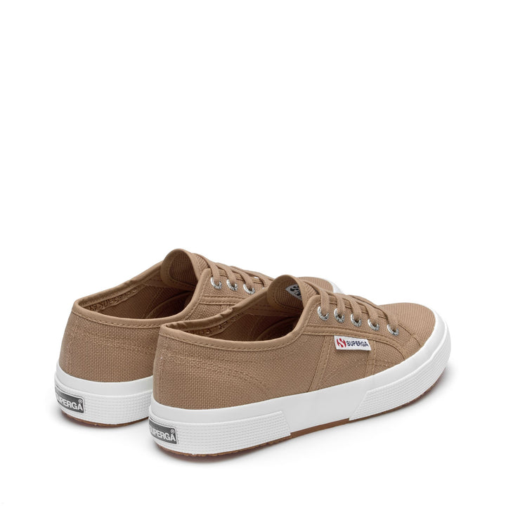 Klassische braune Unisex-Sneaker mit Obermaterial aus Baumwolle 3