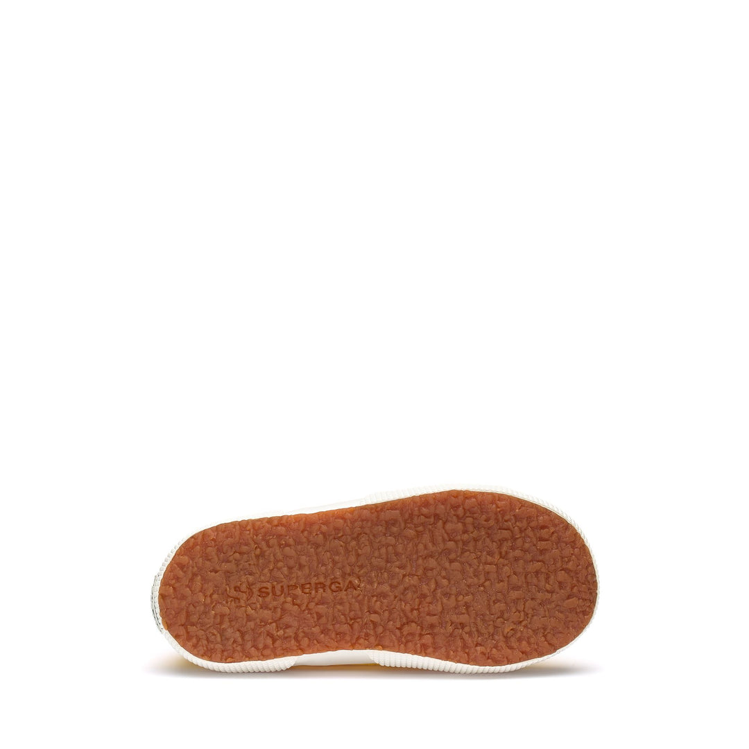 Children's Sneakers in Yellow with Cotton Upper main