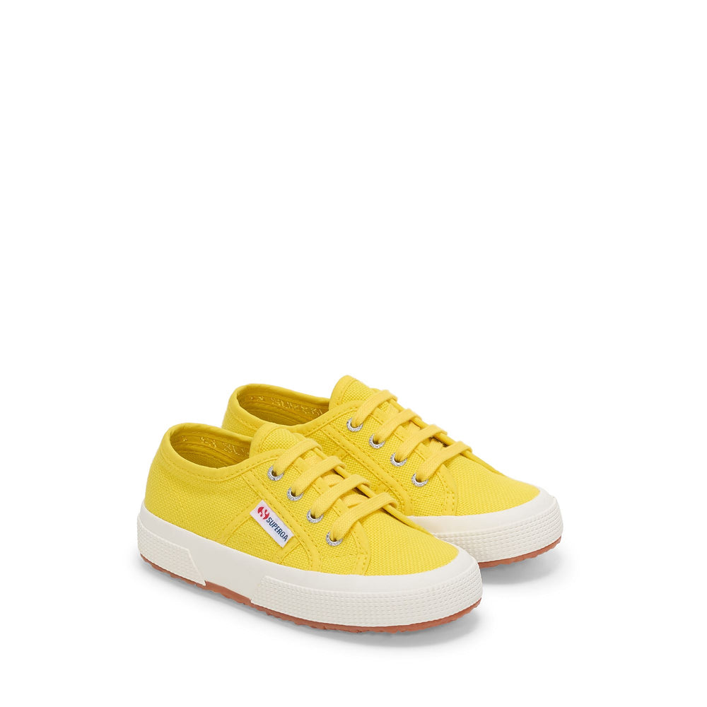 Sneakers per Bambini Colore Giallo con Tomaia in Cotone 02
