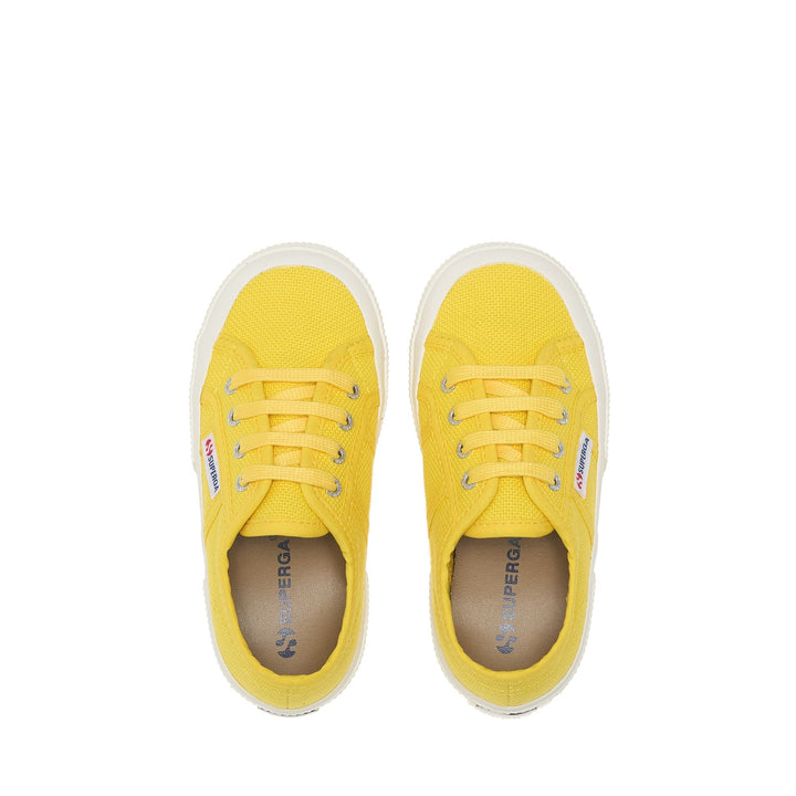 Zapatillas para Niños en Amarillo con Parte Superior de Algodón 4