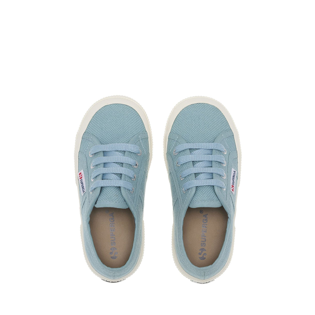 Children's Sneakers in Blue with Cotton Upper main