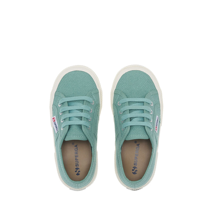 2750-JCOT CLASSIC - Le Superga - Sneaker - Kid unisex - GREEN FELDSPAR-FAVORIO 4