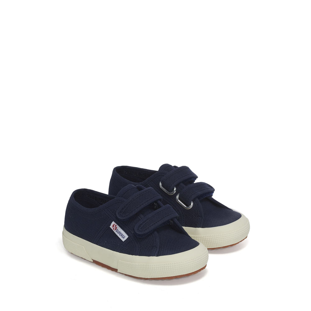 Sneakers per Bambini Colore Blu con Tomaia in Cotone 02