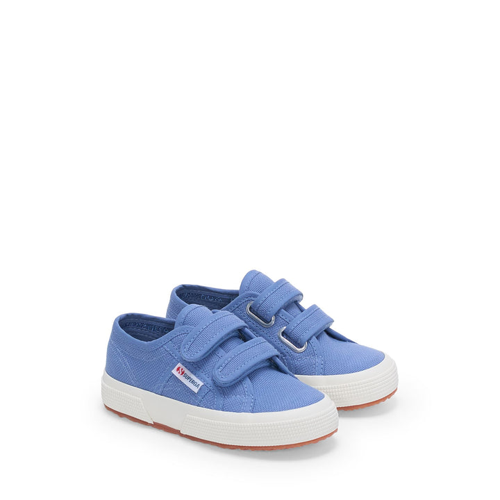 Children's Classic Blue Sneakers with Cotton Upper 2